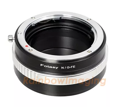 Nikon G AF-S Lens To Sony  NEX-5N NEX-7 NEX-5C NEX-C3 NEX-F3 NEX-FS700 Adapter • $15.61