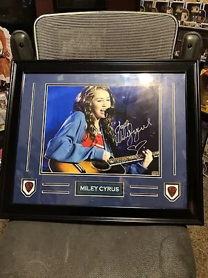 Miley Cyrus Autograph (COA) • $400