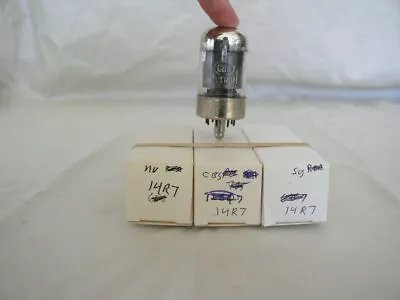 One Vintage 14R7 Vacuum Tube Tested Good One Tube Only • $4.99