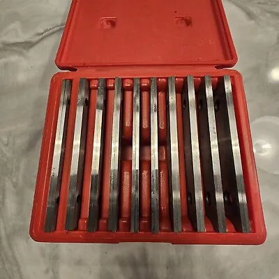 Machinist Tools MHC Thin Parallel Bar Set Of 10 Pair 1/8  X 6  Tool Precision   • $30