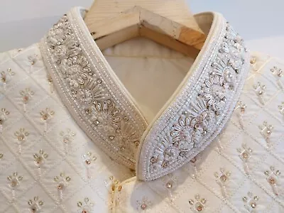 Men's Wedding Sherwani - Cream - Size 42 - Brand New With Tags Unworn • £350