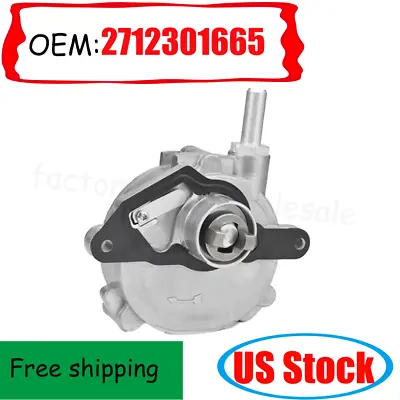 Brake Vacuum Pump For 2012-15 Mercedes-Benz C250 SLK250 C250 1.8L​​ 2712301665  • $56.95