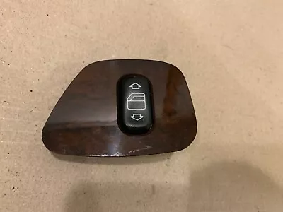 Mercedes W210 98-02 Left Rear Door Window Switch OEM With Wood Bezel • $13