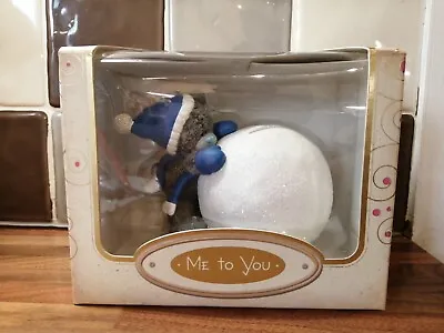 Me To You -tatty Teddy- Hand Painted Christmas Money Box - Boxed. • £10