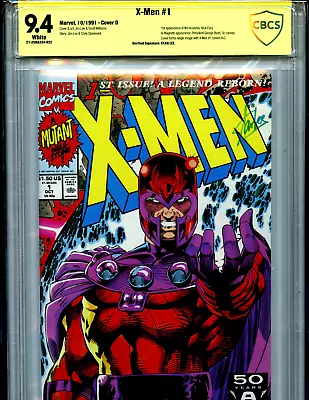 X-Men #1 D CBCS 9.4 NM ASP Verified Stan Lee Signature Yellow Label Marvel SL2 • $349.99