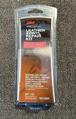 Leather Repairs Tool Rips Burns Tears Vinyl Repair Kit 3M Fix Car Seat Sofa Door • $9