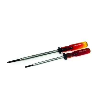 2 Pcs Vaco K48 K36 Slotted Head Screwdriver Hand Tool Set Made In USA • $29.57