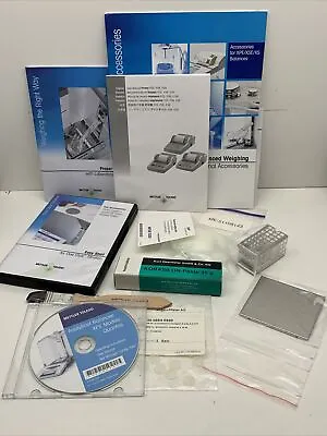 Mettler Toledo XPE Balance Scale Accessories/Manuals/CDs With Platform/Cover • $199.99