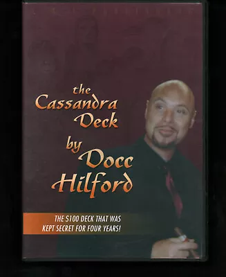 The Cassandra Deck By Docc Hilford DVD Magic Tricks Mentalism • $21.50