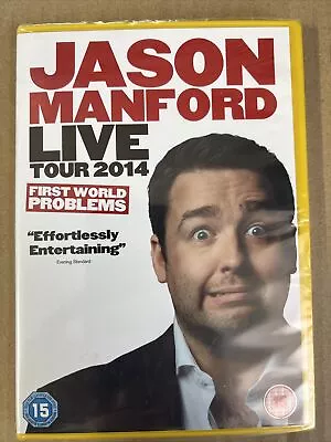 Jason Manford: Live Tour 2014 First World Problems DVD New & Sealed • £3.45