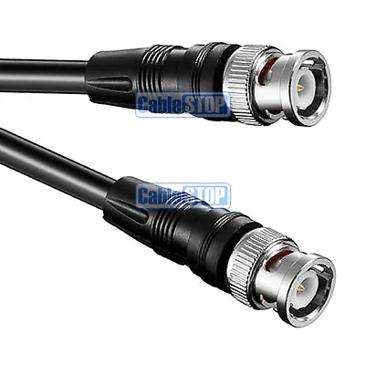 £10.95 • Buy 10M DOUBLE SHIELDED RG59 BNC To BNC HD CCTV DVR TV VIDEO CAMERA CABLE 75ohm LEAD