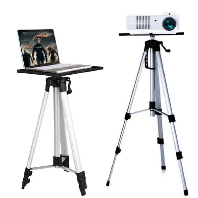 Laptop DJ Projector Tripod Stand With Tray Alloy Floor Stand Adjustable Height  • £26.91