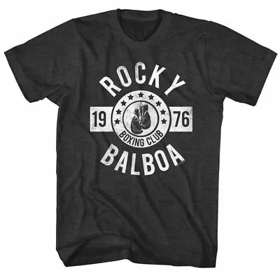 Rocky Boxing Club Black Heather T-Shirt • $28.93