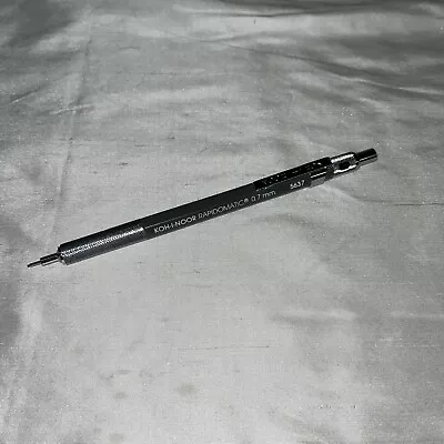 Koh-I-Noor Rapidomatic Mechanical Pencil Used Grey 1 Each 5637 .7 Mm • $15