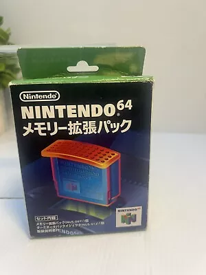 N64 Jumper Pak Nintendo Pack NUS-008 OEM Authentic Official! Boxed • $19
