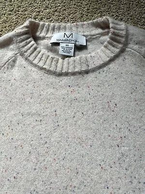 Magaschoni 100% Cashmere Confetti Sweater  Size XS • $24.99