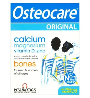 £6.29 • Buy Vitabiotics Osteocare Original 30 Tablets, 30 Tabs - New In Box30