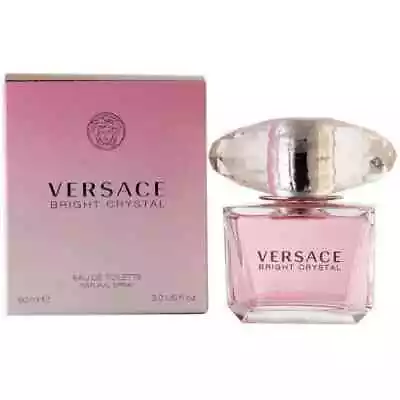 VERSACE BRIGHT CRYSTAL 3 / 3.0 Oz EDT Perfume For Women New In Box • $45.96