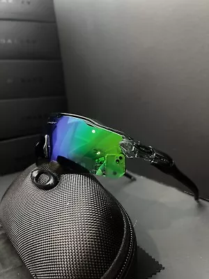 Clear Green Oakley Radar Sunglasses • $70
