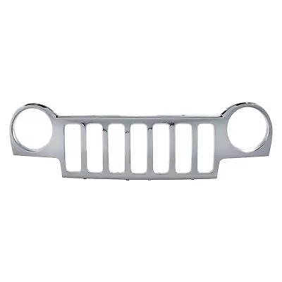 NEW Chrome Grille For 2002-2004 Jeep Liberty SHIPS TODAY • $149.88