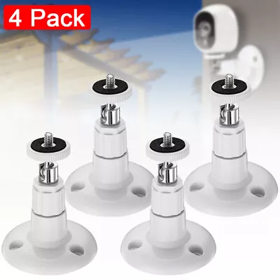 4 Pack Security Wall Mount Holder Outdoor/Indoor For Wyze Cam Pan Camera System • $13.98