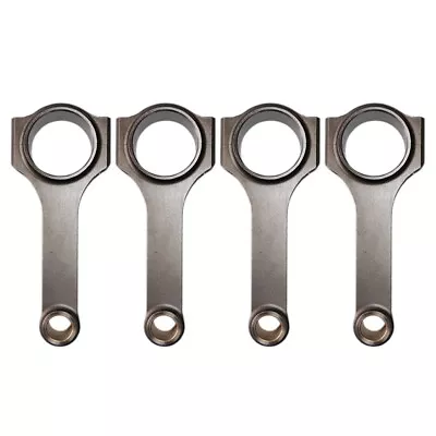 HIMYCAR FORGED H-BEAM CONNECTING RODS FIT Mitsubishi 4G63 150mm 22mm Pin 4PCS • $284.05