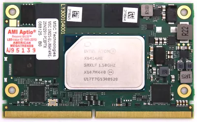 AVNET MSC SM2S-EL Intel Atom X6414RE Processor Quad-core 1.5GHz 4GB/32GB SOM • $185