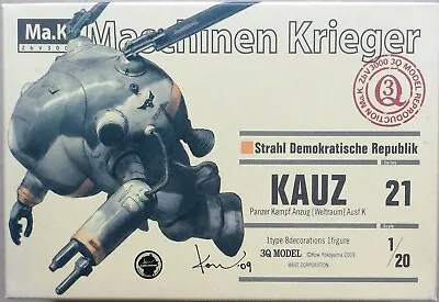 Wave 3Q Kauz Panzer Kampf Anzug 1/20 Scale Model Kit Sf3D Maschinen Krieger Ma.K • £54