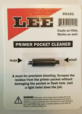 Lee 90101 Primer Pocket Cleaner For Large & Small Primer Pockets • $7.49