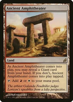 Ancient Amphitheater Lorwyn PLD Land Rare MAGIC THE GATHERING CARD ABUGames • $1.30