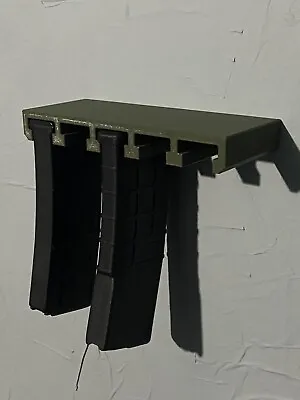 MAGPUL 223 5.56mm Magazine Wall Mount Holder Olive Green Color (see Pic Of Mag) • $13.99