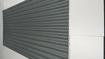 Corrugated Steel Roofing Sheets 0.5 Polyester Coated***garage Roof**shed Roof** • £5.50