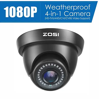 ZOSI 3000TVL Surveillance CCTV Camera Outdoor Dome For Home Security System IP66 • £17.99