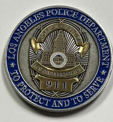Los Angeles Police Department  LAPD Police Saint Michael Challenge Coin • $19.99