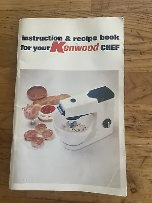 Kenwood Chef - Instruction & Recipe Book - A701a 👩‍🍳 • £14.99