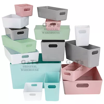 £1.89 • Buy Wham Studio Basket Multi-Purpose Bathroom Kitchen Or Home Office Storage Boxes