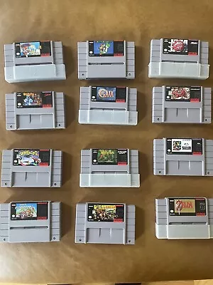 SNES Game Lot 12 Games Tons Of Classics Originals • $162.50