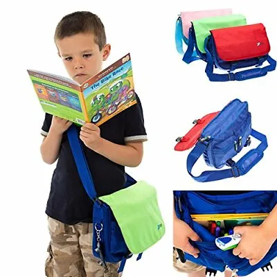 Kids Messenger Satchel Storage School Travel Bag For Amazon Fire HD 8 Tablet • £6.99