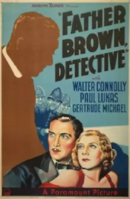 Father Brown Detective DVD - Walter Connolly Dir. Sedgwick Vintage Mystery 1934 • £3.25