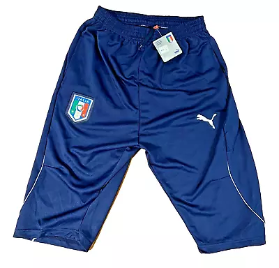 NWT AUTHENTIC Puma Italy 3/4 Training Shorts - Men (XL) • $18.07