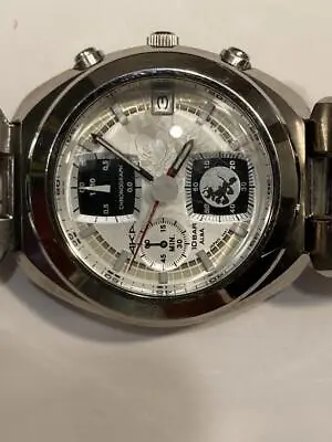 SEIKO ALBA AKA Mickey Men's Watch V657-6160 Chronograph Disney Collaboration  • $132.96
