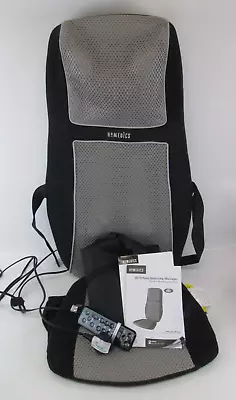 HoMedics 3D Deluxe Shiatsu Massager With Heat With Manual And Storage Bag • £20