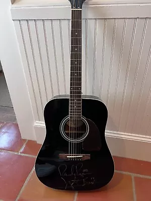 Randy Rogers And  Wade Bowen Autographed Epiphone Acoustic Guitar • $250