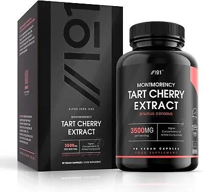 Montmorency Cherry 3500mg - High Strength Tart Cherry Extract - Antioxidant Rich • £12.60