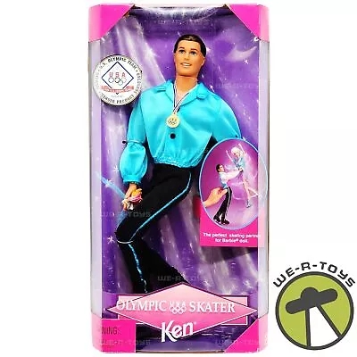 Barbie USA Olympic Skater Ken Doll 1997 Mattel 18502 • $29.95