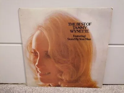 The Best Of Tammy Wynette  Vinyl Lp  Cbs 1968 • £4.49