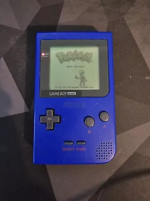 Nintendo Game Boy Pocket Blue Handheld System • £49.99