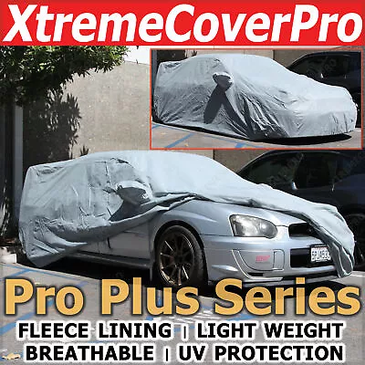 Breathable Car Cover W/Fleece For 2006 2007 Subaru Impreza STI W/ STI Spoiler • $59.99