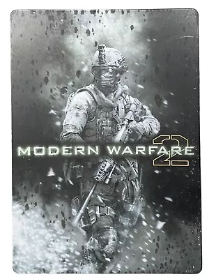 Call Of Duty Modern Warfare 2  Steel Book Hardened Edition Xbox 360 CIB • $19.95