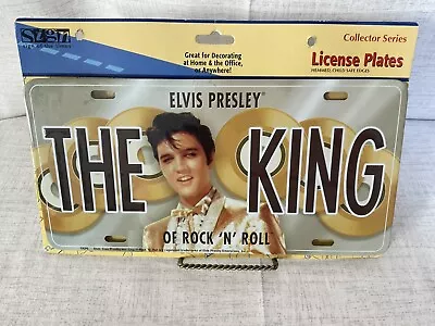 Elvis Collectible License Plate The King By Sign Of The Times “new” • $9.95